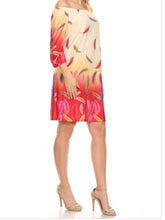 Load image into Gallery viewer, Paisley Multi Colred Mini Dress
