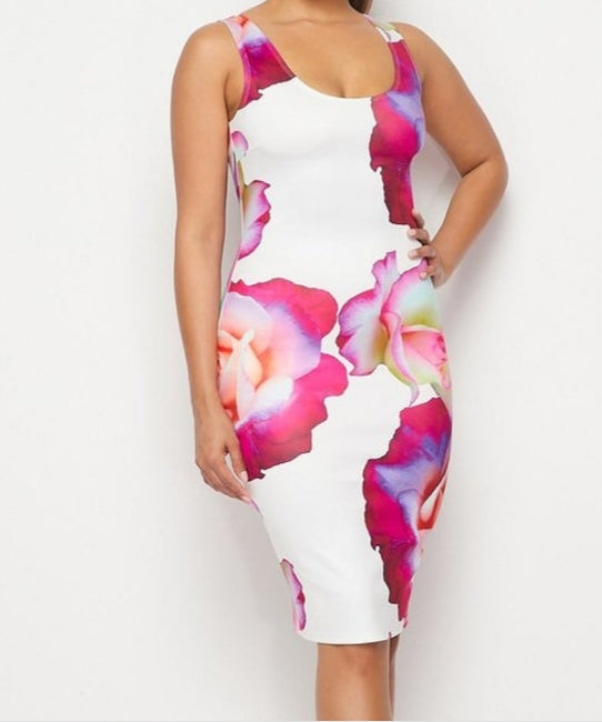 Roze Garden Midi