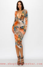 Load image into Gallery viewer, Sex - C Monarch Butterfly Dress
