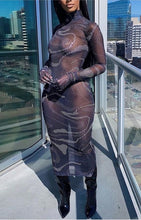 Load image into Gallery viewer, Mesh Dress &amp; Gloves Set
