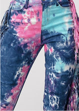 Load image into Gallery viewer, Blue Cotton Candy Jeans
