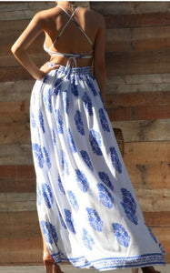 Tribal Print Blue