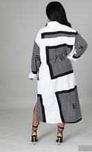 Load image into Gallery viewer, Square Biz Shirt Dress
