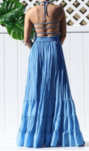 Baby Blue Plantation Maxi