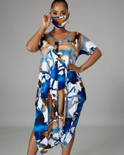 Load image into Gallery viewer, Catch The Wave Jumpsuit w/ Mask
